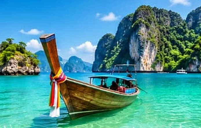 Longtail boat in Thailand